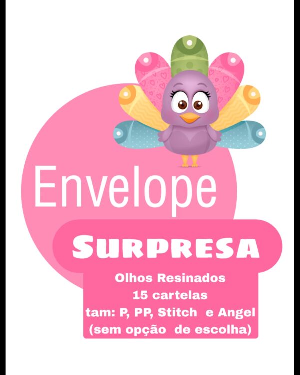 Envelope Surpresa ( Variados )