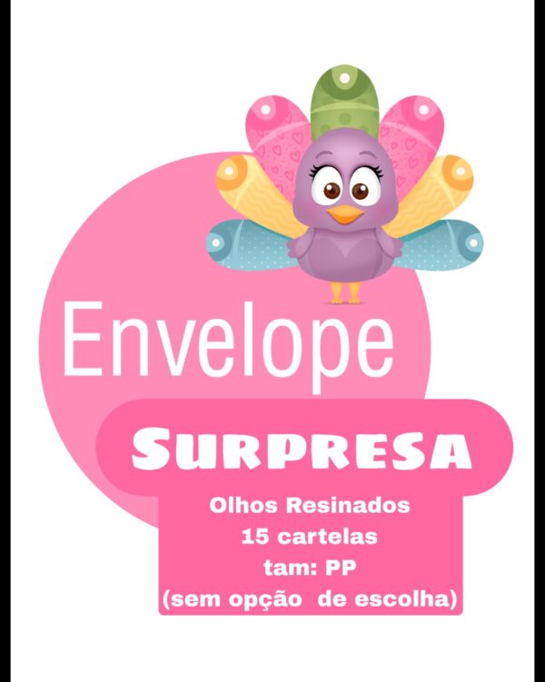 Envelope Surpresa ( Tam: PP )