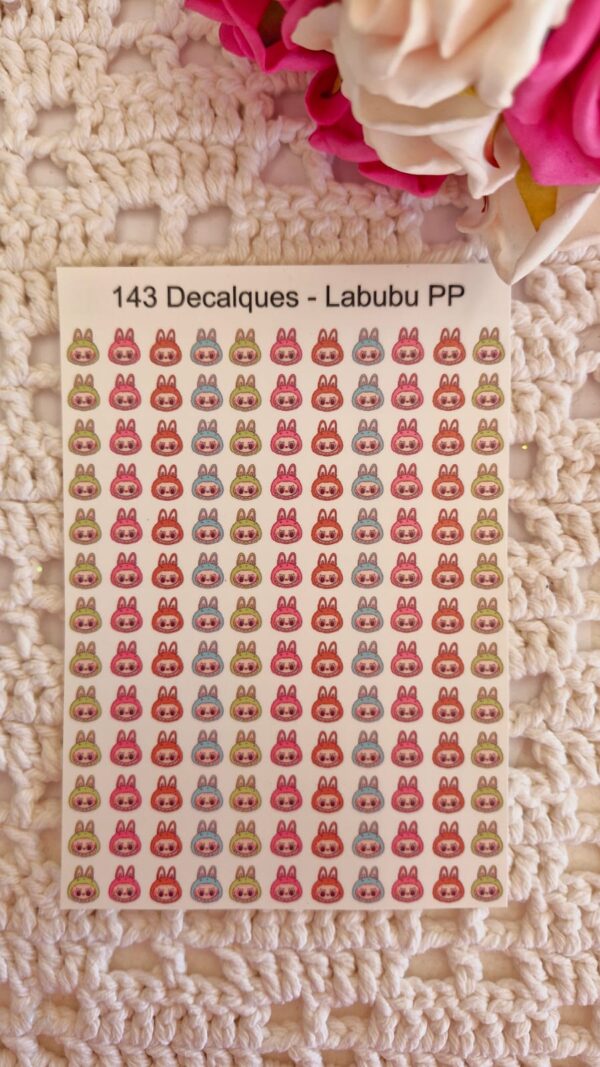 Decalques Labubu PP